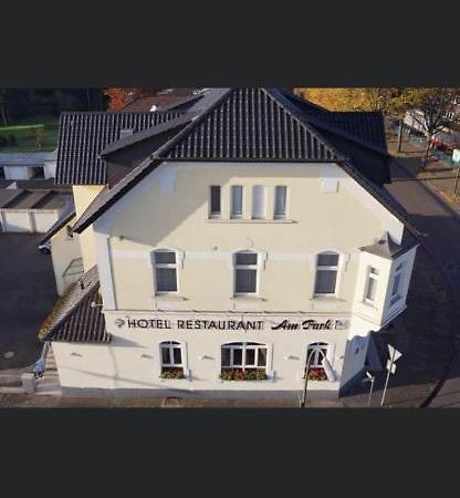 Hotel Restaurant Am Park Waltrop Buitenkant foto